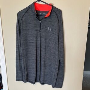 Under Armour Gray Quarter-Zip Pullover